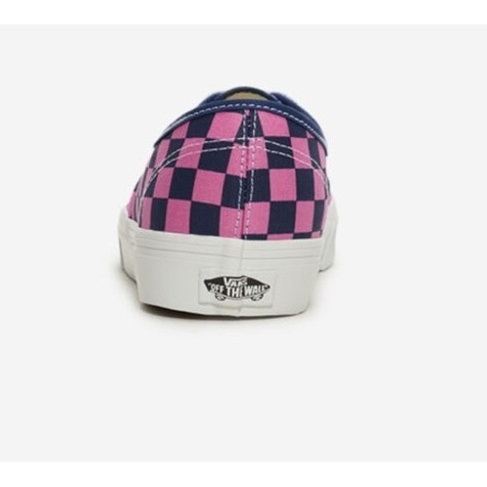 Vans Authentic Checkerboard Deep Indigo Pink Sneakers VN000EAD1VZ Womens 8.0 - Picture 4 of 6